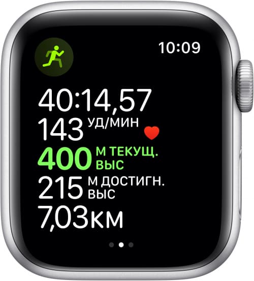 Apple Watch Series 5 GPS,40mm Silver Aluminium (MWV62)