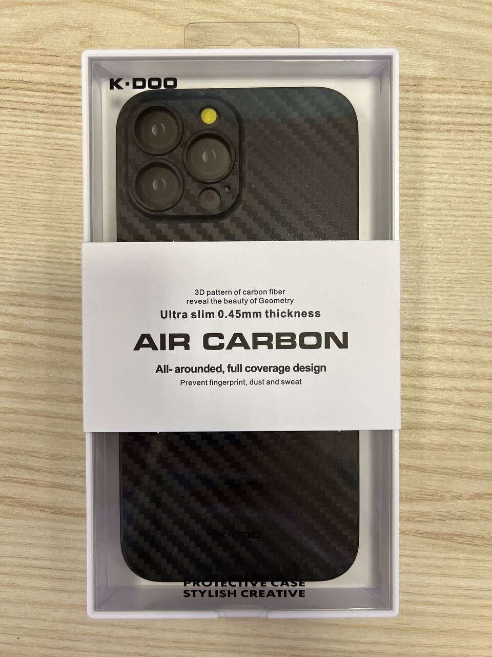 Чехол K-doo Air carbon Черный