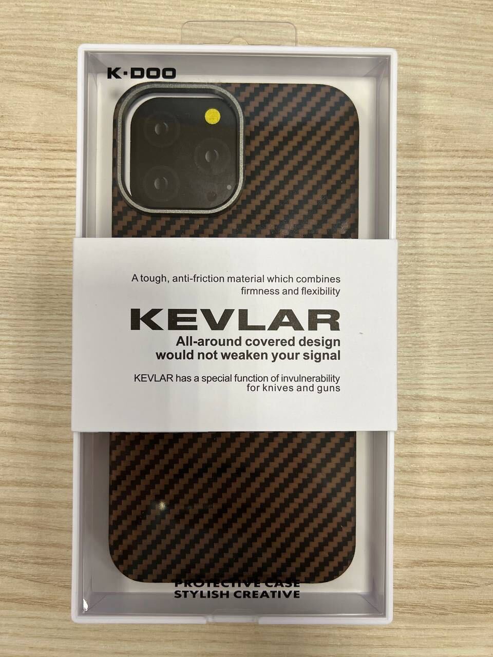 Купить Чехол K-doo Kevlar Коричневый в СПб - iStorespb.ru