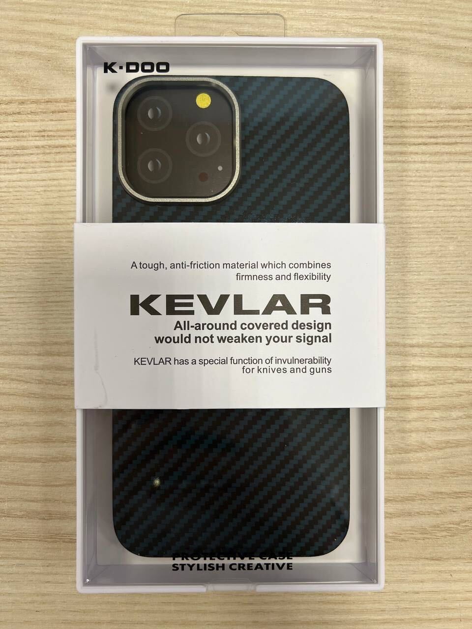 Купить Чехол K-doo Kevlar Синий в СПб - iStorespb.ru