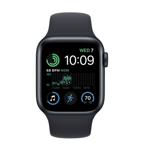 a606fae3907961704029f5fed0b8d1c7 Часы Apple Watch SE 40mm Aluminum Case with Sport Band Midnight (темная ночь)