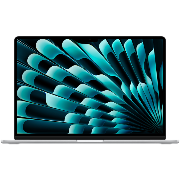 Apple MacBook Air 15" (M2, 8C CPU/10C GPU, 2023), 8 ГБ, серебристый