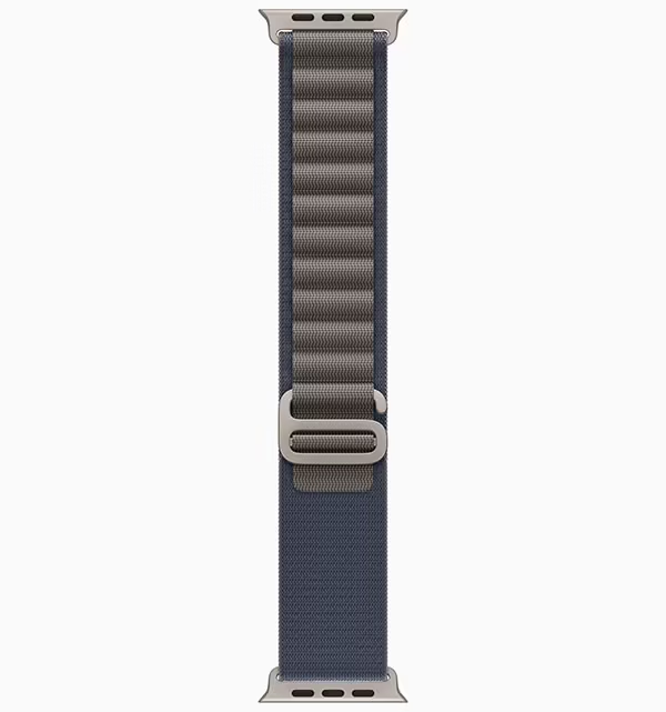 Apple Watch Ultra 2 GPS + Cellular 49mm (корпус — титан, ремешок Alpine Loop синий, IP6X)