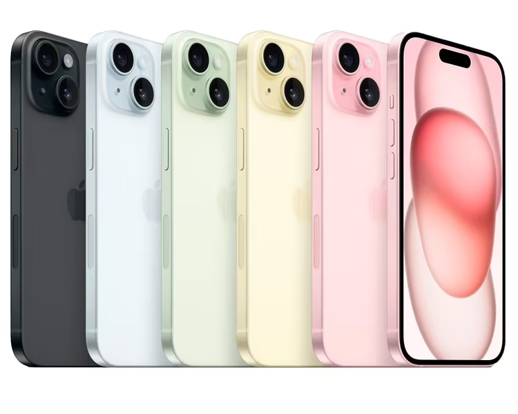 Apple iPhone 15 128GB, розовый