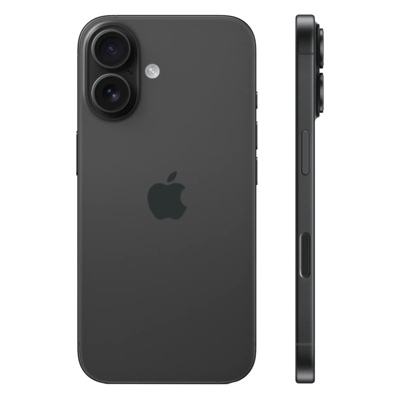 Apple iPhone 16 Plus 128 ГБ SIM+eSIM , черный