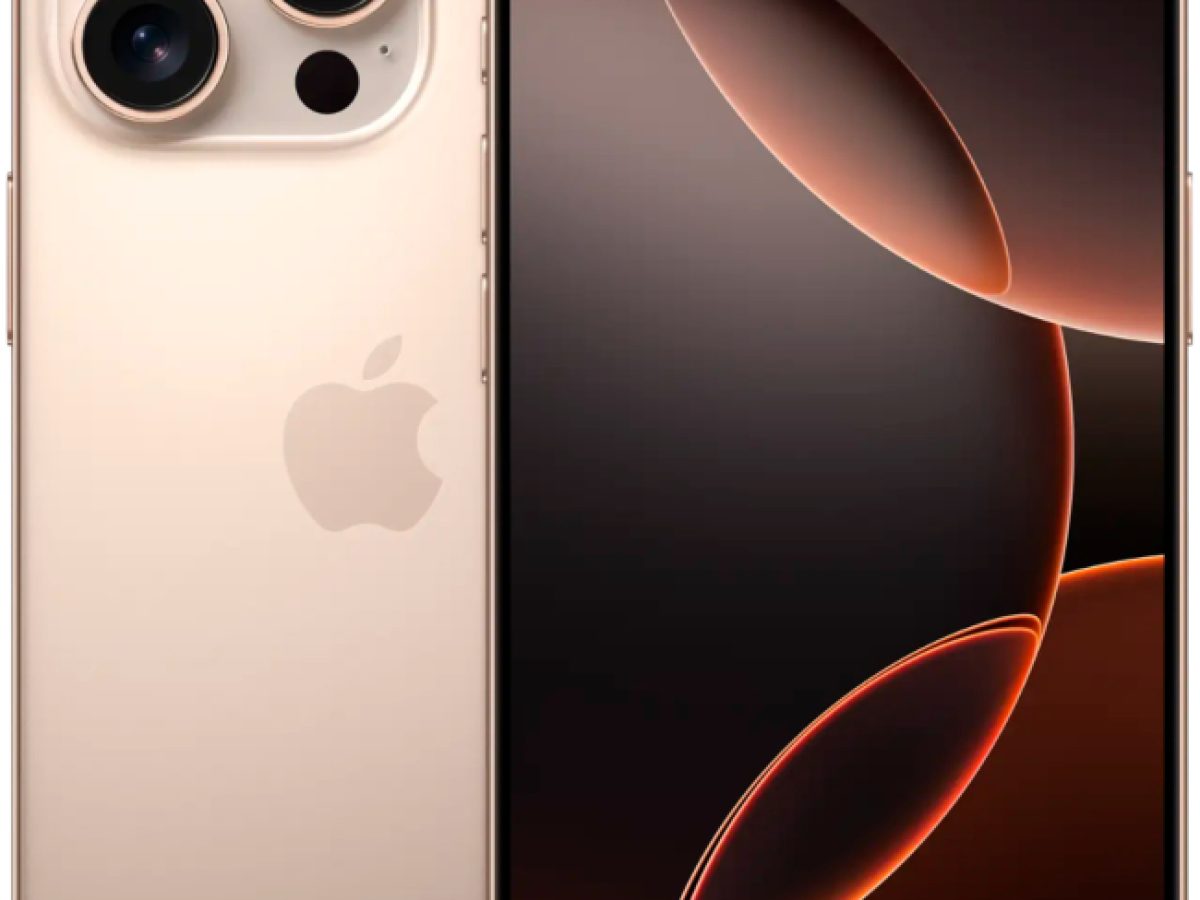Купить Apple iPhone 16 Pro dual-SIM 256 ГБ, «песчаный титановый» в СПб