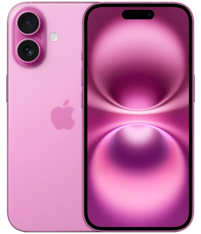Apple iPhone 16 Plus 256 ГБ SIM+eSIM , розовый