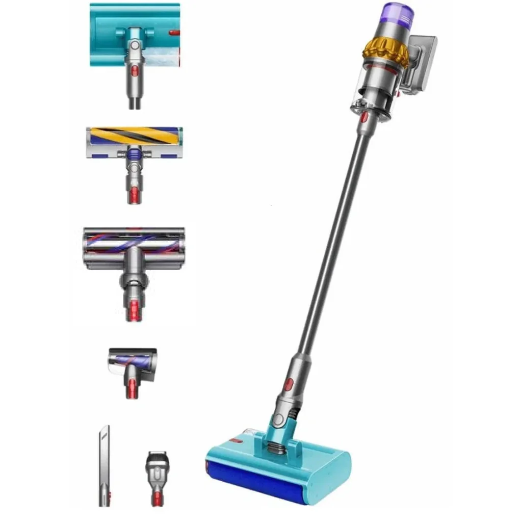 Пылесос Dyson V15S Detect Submarine Yellow/Nickel