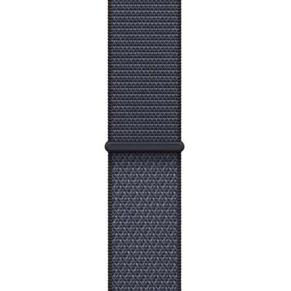 Apple Watch Series 11 42mm Space Gray Aluminum Case with Sport Loop Anchor Blue Apple Watch Series 11 42mm Space Gray Aluminum Case with Sport Loop Anchor Blue