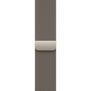 Apple Watch Series 11 42mm Natural Titanium Case with Milanese Loop Natural