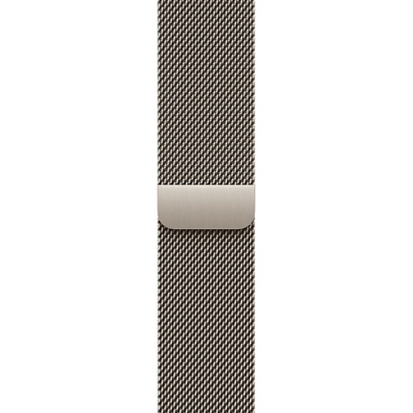 Apple Watch Series 11 42mm Natural Titanium Case with Milanese Loop Natural Apple Watch Series 11 42mm Natural Titanium Case with Milanese Loop Natural