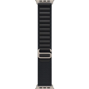 Apple Watch Ultra 3 (2025) 49mm Natural Titanium Case with Black Alpine Loop Small