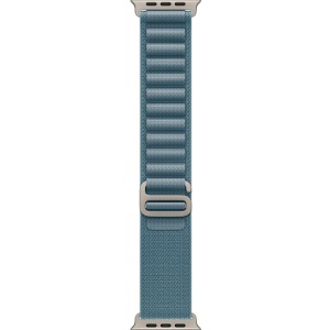 Apple Watch Ultra 3 (2025) 49mm Natural Titanium Case with Light Blue Alpine Loop Medium