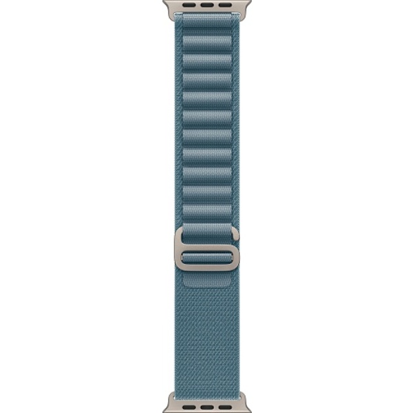 Apple Watch Ultra 3 (2025) 49mm Natural Titanium Case with Light Blue Alpine Loop Medium Apple Watch Ultra 3 (2025) 49mm Natural Titanium Case with Light Blue Alpine Loop Medium