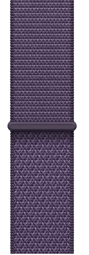 Apple Watch Series 11 46mm Rose Gold Aluminum Case with Sport Loop Purple Fog