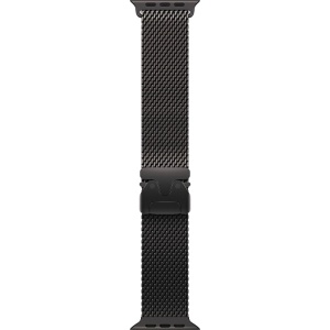 Apple Watch Ultra 3 (2025) 49mm Black Titanium Case with Black Titanium Milanese Loop Small