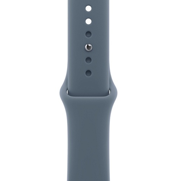 Apple Watch Series 11 42mm Silver Aluminum Case with Sport Band Anchor Blue Apple Watch Series 11 42mm Silver Aluminum Case with Sport Band Anchor Blue