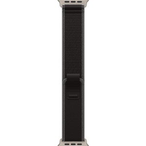 Apple Watch Ultra 3 (2025) 49mm Natural Titanium Case with Black/Charcoal Trail Loop (S/M)