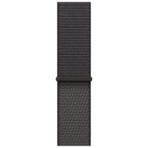 Apple Watch Series 11 46mm Jet Black Aluminum Case with Sport Loop Dark Gray