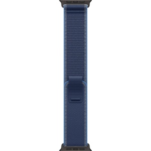 Apple Watch Ultra 3 (2025) 49mm Black Titanium Case with Blue/Bright Blue Trail Loop (S/M)