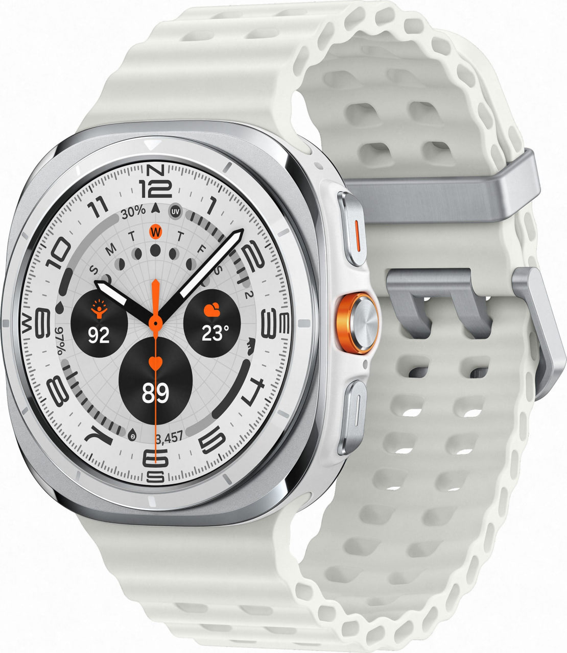 Samsung Galaxy Watch Ultra 2025 LTE 47 мм Titanium White