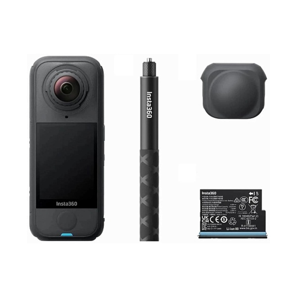 Экшн-камера Insta360 X4 Air 8K 360 Camera Starter Bundle, черный
