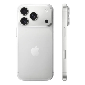 Apple iPhone 18 Pro Silver — сзади и сбоку