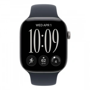 Apple Watch Series 12 GPS 46 мм Space Gray / Blue Sport Band — общий вид