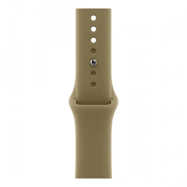 Apple Watch Series 12 GPS 46 мм Dark Bronze / Olive Sport Band — ремешок
