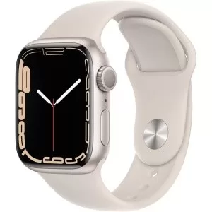 Apple Watch Series 7, 41 мм, «сияющая звезда», спортивный ремешок — купить в Санкт-Петербурге