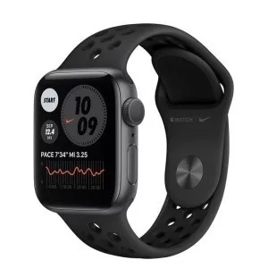 Apple Watch Series 6 NIKE+, 40 мм, "Серый космос", спортивный ремешок — купить в Санкт-Петербурге
