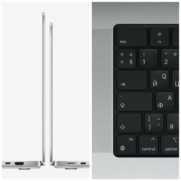 Apple MacBook Pro 14.2 2021, M1 Pro серебро (3) Apple MacBook Pro 14.2 2021, M1 Pro серебро (3)