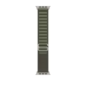cb914e776d7f5c3d2e9a75552f3204be Apple Watch Ultra Titanium Case Starlight Alpine Loop (зелёные)