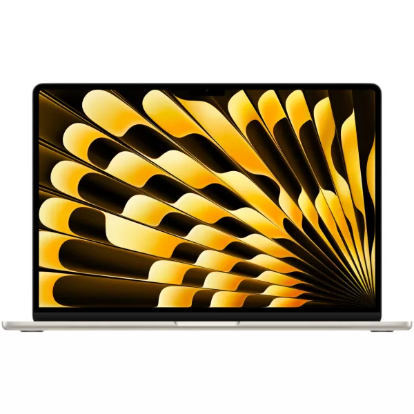 Apple MacBook Air 15" (M2, 8C CPU/10C GPU, 2023), 8 ГБ, 256 ГБ SSD, «сияющая звезда»