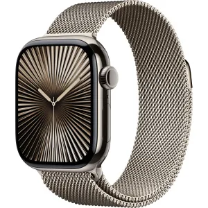 Apple Watch Series 10 46mm Natural Titanium Case with Milanese Loop, Natural — купить в Санкт-Петербурге