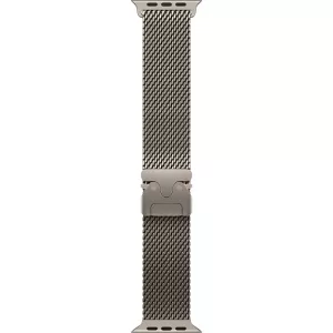 Apple Watch Ultra 3 (2025) 49mm Natural Titanium Case with Natural Titanium Milanese Loop Small