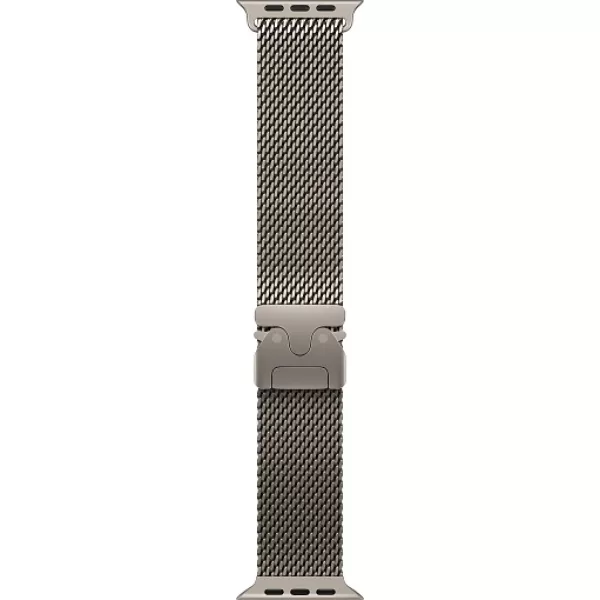 Apple Watch Ultra 3 (2025) 49mm Natural Titanium Case with Natural Titanium Milanese Loop Small Apple Watch Ultra 3 (2025) 49mm Natural Titanium Case with Natural Titanium Milanese Loop Small
