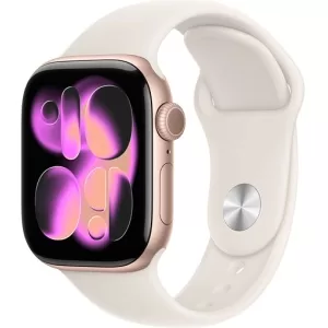 Apple Watch Series 11 42mm Rose Gold Aluminum Case with Sport Light Blush