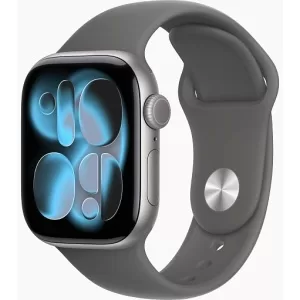 Apple Watch Series 11 42mm Space Gray Aluminum Case with Sport Band Stone Gray