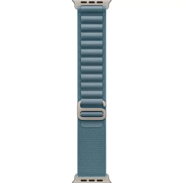 Apple Watch Ultra 3 (2025) 49mm Natural Titanium Case with Light Blue Alpine Loop Medium Apple Watch Ultra 3 (2025) 49mm Natural Titanium Case with Light Blue Alpine Loop Medium