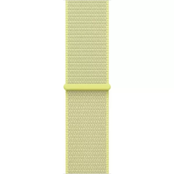 Umnye chasy Apple Watch SE 3 40mm (2025) Starlight Aluminum Case with Sport Loop Neon Yellow