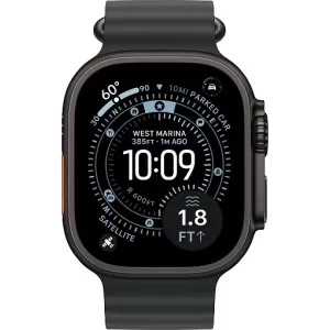 Apple Watch Ultra 3 (2025) 49mm Black Titanium Case with Black Ocean Band