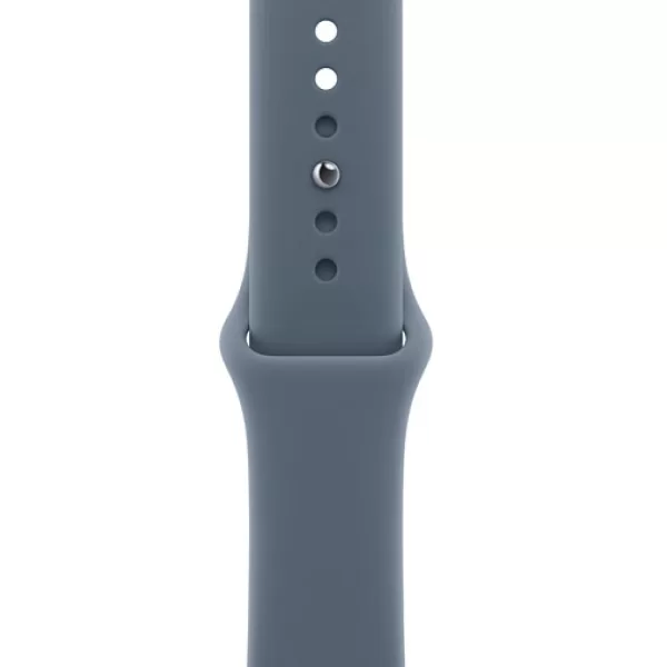 Apple Watch Series 11 42mm Silver Aluminum Case with Sport Band Anchor Blue Apple Watch Series 11 42mm Silver Aluminum Case with Sport Band Anchor Blue