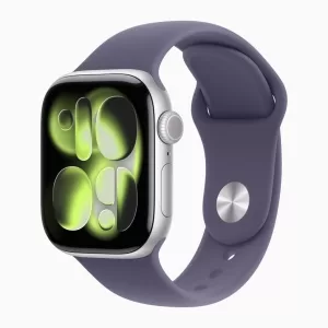 Apple Watch Series 11 42mm Silver Aluminum Case with Sport Band  Purple Fog