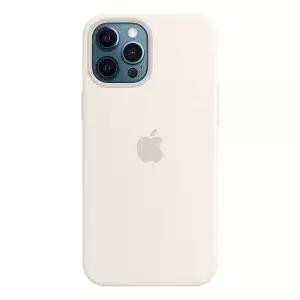 Чехол Apple MagSafe для iPhone 12/12 Pro, cиликон, белый Чехол Apple MagSafe для iPhone 12 Pro Max, силикон, белый