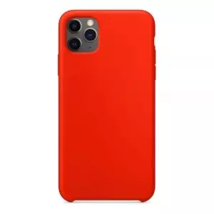 Чехол для iPhone 11 Pro Max, силикон, красный Чехол для iPhone 11 Pro Max, силикон, красный — купить в Санкт-Петербурге