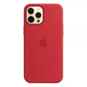 Чехол Apple MagSafe для iPhone 12/12 Pro, cиликон, RED Чехол Apple MagSafe для iPhone 12/12 Pro, cиликон, RED — купить в Санкт-Петербурге