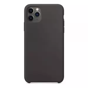 Чехол для iPhone 11 Pro Max, силикон, черный Чехол для iPhone 11 Pro Max, силикон, черный — купить в Санкт-Петербурге