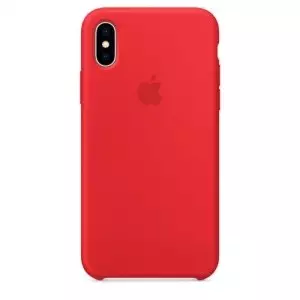 Чехол для Apple iPhone X / XR / XS Silicone Case RED Чехол для Apple iPhone X / XR / XS Silicone Case RED — купить в Санкт-Петербурге