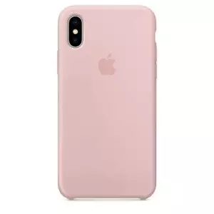 Чехол для Apple iPhone X / XR / XS Silicone Case Pink Sand Чехол для Apple iPhone X / XR / XS Silicone Case Pink Sand — купить в Санкт-Петербурге
